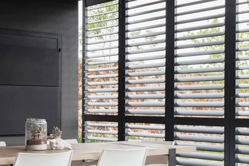 Aurora Designs Aluminum Shutters Canberra: Modern & durable Australian-made aluminum shutters for Canberra homes. Secure, stylish & quality window coverings.