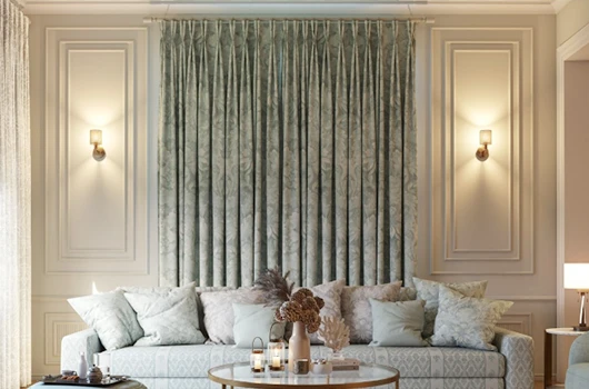 Luxury curtains by Aurora Designs