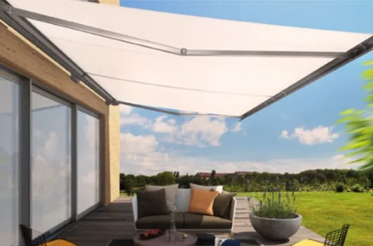 Aurora Designs Weinor Folding Arm Awning: Extend your Canberra outdoor space with premium Weinor Semina Life awnings. German design, Australian-made quality & style.