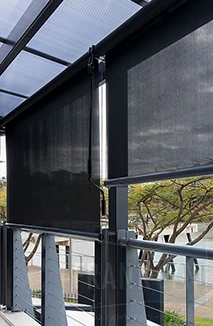 wire guide awning