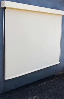 eShade fixed guide awnings for outdoor comfort