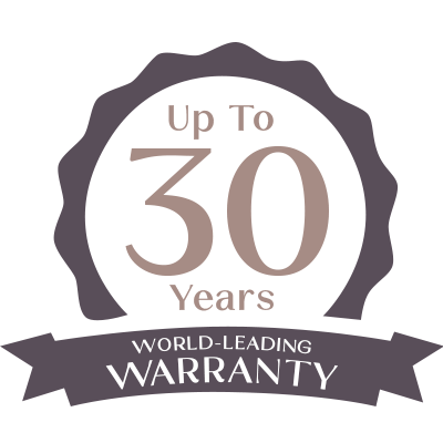 Up to 30 years <br>World-Leading Warranty