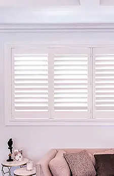 Aurora Paulownia timber shutters