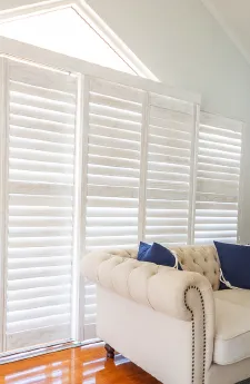 Aurora Paulownia timber shutters