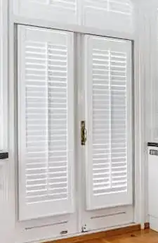 Aurora White Teak Shutters