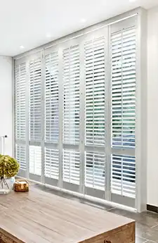 Aurora White Teak Shutters