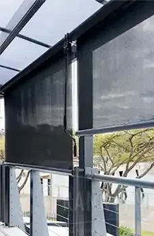 wire guide awning