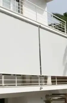 wire guide awning